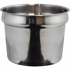Winco INS-11.0M Inset, 11 Qt, Stainless Steel - Pkg Qty 6