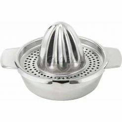 Winco JC-4 Hand Juice Squeezer, 4"D, Stainless Steel - Pkg Qty 24