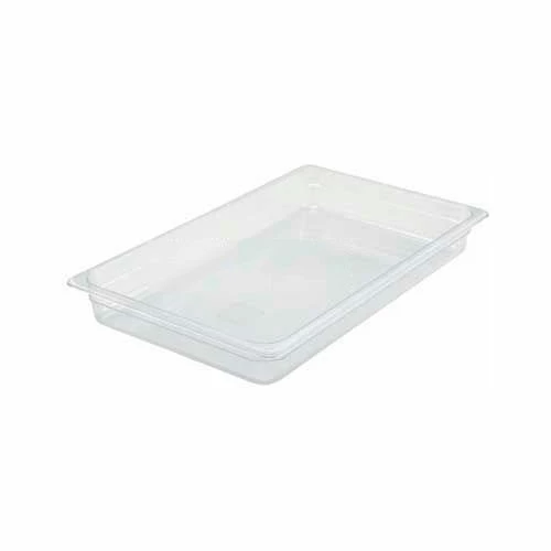 Winco SP7102 Full-Size Food Pan, 2-1/2"H, -40°F to 210°F, Polycarbonate - Pkg Qty 6