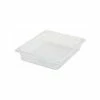 Winco SP7202 1/2-Size Food Pan, 2-1/2"H, -40°F to 210°F, Polycarbonate - Pkg Qty 12