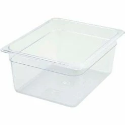 Winco SP7206 1/2-Size Food Pan, 6"H, -40°F to 210°F, Polycarbonate - Pkg Qty 6