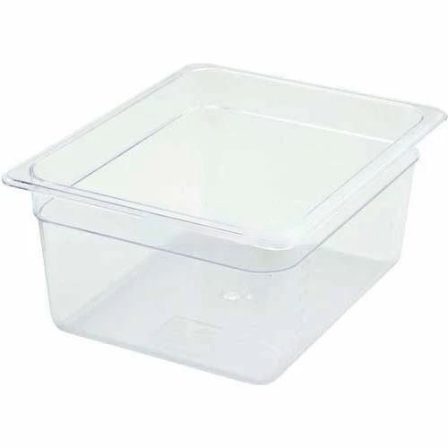 Winco SP7206 1/2-Size Food Pan, 6"H, -40°F to 210°F, Polycarbonate - Pkg Qty 6