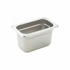 Winco SPJH-904 Steam Pan, 1/9-size, 4"H - Pkg Qty 12