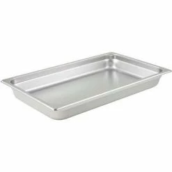 Winco SPJL-102 Steam Pan, Full-size, 2-1/2"H - Pkg Qty 6