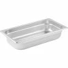 Winco SPJL-302 Steam Pan, 1/3-size, 2-1/2"H - Pkg Qty 12
