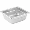 Winco SPJL-602 Steam Pan, 1/6-size, 2-1/2"H - Pkg Qty 12