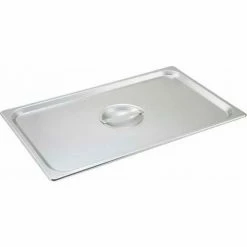 Winco SPSCF Full-size Solid Cover for Steam Pans - Pkg Qty 12