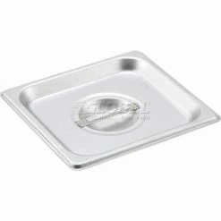 Winco SPSCS 1/6-size Solid Cover for Steam Pans - Pkg Qty 12