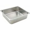 Winco SPTT4 Regular Steam Pan, 2/3-size, 4"H, Standard Weight - Pkg Qty 6