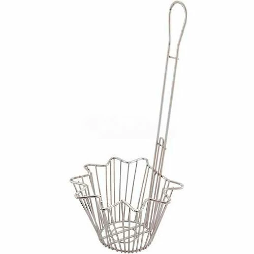 Winco TB-20 Round Taco Salad Bowl Basket Fryer - Pkg Qty 12