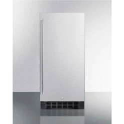 Summit Appliance Summit-Built-In or Freestanding Refrigerator 3 Cu. Ft. White