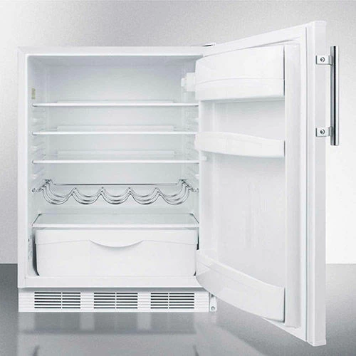 Summit Appliance Summit ADA Comp Built in Undercounter Refrig 5.5 Cu. Ft. White - Image 3