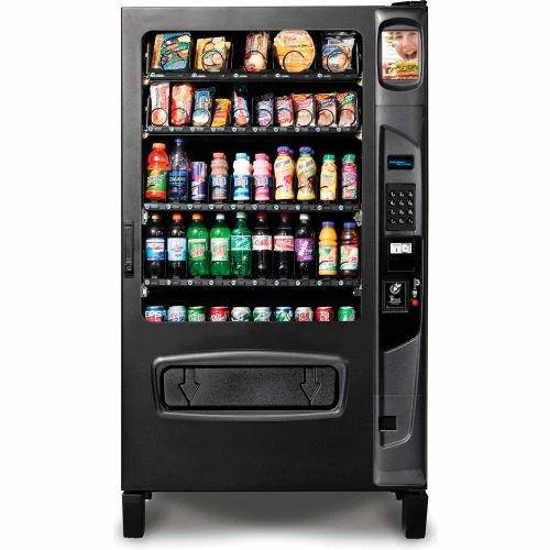 Selectivend 5 Wide, Single Zone Vending Machine, Refrigerated, 45 Selections - 15 Snacks & 30 Drinks