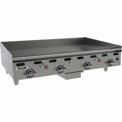 Vulcan MSA48-101 Heavy-DutyFlat Top Griddle/Grill, Natural Gas, S/S, 4 Burners