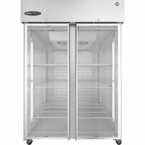 Hoshizaki America Hoshizaki Refrigerator, Two Section Upright, Full Glass Doors