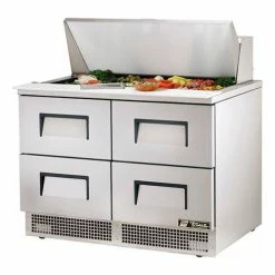 True® TFP-48-18M-D-4 Sandwich/Salad Unit - 48.13"W X 31-1/2"D X 45-3/4"H