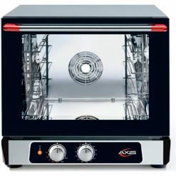 Axis Convection Oven, 23-3/4"W x 26-13/16"D x 21-1/8"H, 208-240V, 12.27A, 2.4 CuFt Cap., Manual Ctrl