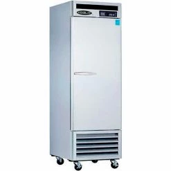 Kool-It KBSR-1 Bottom Mount Refrigerator - Single Door 20.5 Cu. Ft. Silver