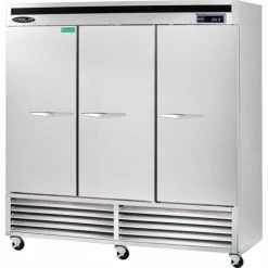 Kool-It KBSR-3 Reach-In Refrigerator 72 Cu. Ft. Silver