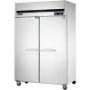 Kool-It Reach In Freezer, Top Mount Compressor, 2 Solid Doors, 44.7 Cu. Ft., Stainless Steel