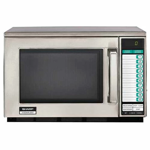 Sharp® Commercial Microwave Oven, 0.7 Cu. Ft., 1200 Watt, KeyPad Control