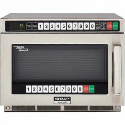 Sharp® Commercial Microwave Oven, 0.75 Cu. Ft., 1200 Watt, TwinTouch Controls