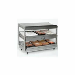 Nemco Horizontal, Dual Shelf, 24" Stainless