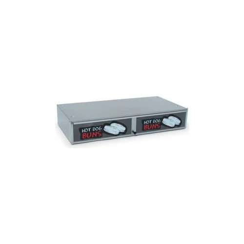 NEMCO® 8045W-SBB, Bun Box, Stainless Steel With Polycarbonate Door, 60 Buns
