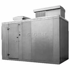Nor-Lake Kold Locker - KODF77810-CL Outdoor Freezer -10°F, Floor, LH Door, 96"W x 120"D x 91"H