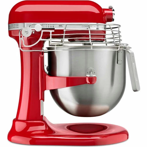 KitchenAid KSMC895ER - Commercial 8 Qt. Stand Mixer With Bowl Guard, Empire Red, NSF - Image 2