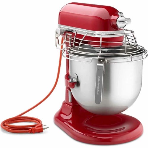 KitchenAid KSMC895ER - Commercial 8 Qt. Stand Mixer With Bowl Guard, Empire Red, NSF - Image 5