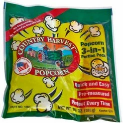 Paragon 1001 Country Harvest Tri-Pack for 8oz Poppers, 24 Portion Packs