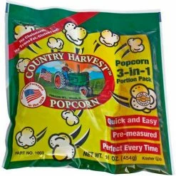 Paragon 1103 Country Harvest Duo-Pack for 12oz Poppers , 72 Portion Packs