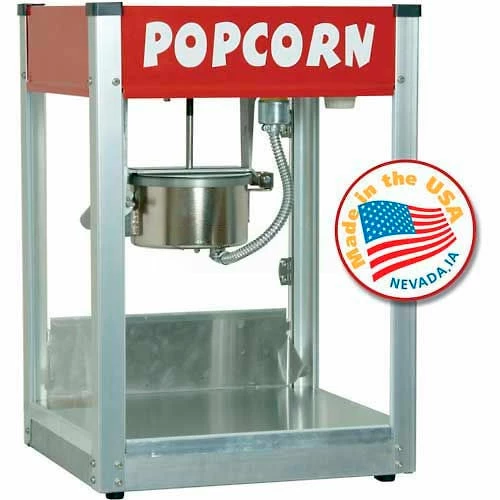 Paragon 1104510 Thrifty Pop Popcorn Machine 4 oz Red 120V 1200W