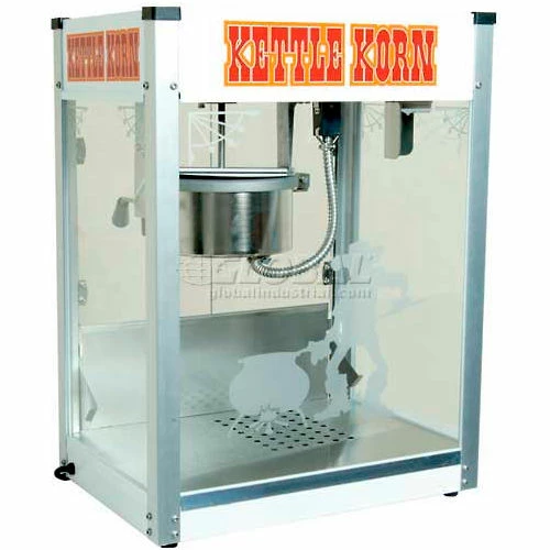 Paragon 1106450 Kettle Korn Machine 6 oz Silver/White 120V 1200W