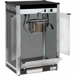 Paragon 1108220 Contempo Pop Popcorn Machine 8 oz Black/Silver 120V 1420W