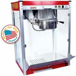 Paragon 1116110 Theater Pop Popcorn Machine 16 oz Red 120V 2790W