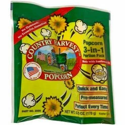 Paragon 2000 Country Harvest Healthy Choice for 4 oz Poppers, 24 Portion Packs