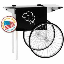 Paragon 3070020 Contempo Popcorn Machine Cart 6oz, 8oz Black