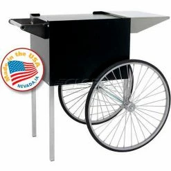 Paragon 3070710 Professional Series Popcorn Machine Cart 6oz, 8oz Black