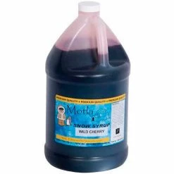 Paragon 6304 Motla Syrups Premium One Gallon - Wild Cherry