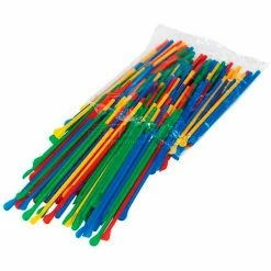 Paragon 6510 Snow Cone Spoon Straws, 200 Qty
