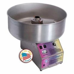 Paragon 7105200 Spin Magic Cotton Candy Machine W/ Metal Bowl, 200 Lbs Servings Per Hour