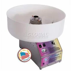 Paragon 7150300 Spin Magic Cotton Candy Machine W/ Plastic Bowl, 200 Lbs Servings Per Hour