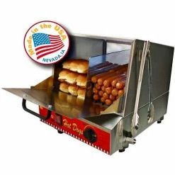Paragon 8080, Classic Dog Hot Dog Steamer, 192 Hot Dogs/30 Buns, 120V