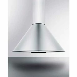 Summit Appliance Summit-CFM Range Hood, Stainless Steel, 21-5/8" x 23-1/2" x 30"
