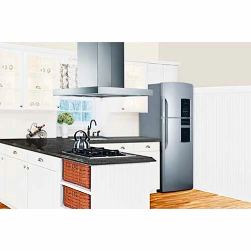 Summit Appliance Summit-Island Range Hood, Stainless Steel, 23-5/8" x 35-3/8" x 33" - Image 5