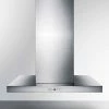 Summit Appliance Summit-Island Range Hood, Stainless Steel, 23-5/8" x 35-3/8" x 32"