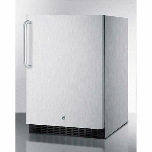 Summit Appliance Summit Indoor-Outdoor Built In-Freestanding Refrigerator 4.6 Cu. Ft. Stainless Steel - Image 2