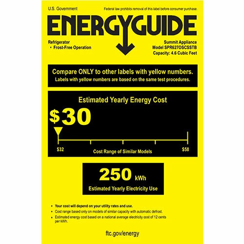 Summit Appliance Summit Indoor-Outdoor Built In-Freestanding Refrigerator 4.6 Cu. Ft. Stainless Steel - Image 5